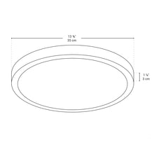 Load image into Gallery viewer, 14" Smart WiFi White RGBW Tunable Utility Ceiling Light - BAZZ Smart Home.ca