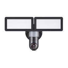 Load image into Gallery viewer, WiFi Waterproof Outdoor Security Light with HD 1080p Camera, Black - BAZZ Smart Home.ca