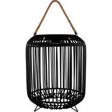 Load image into Gallery viewer, Tulum Smart Solar Outdoor Patio Garden LED Light 11x 15 In. - Black - BAZZ Smart Home.ca