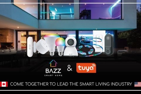 BAZZ Smart Home Joins Forces With Tuya Smart