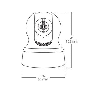Smart WiFi House Alarm Kit with HD 1080p Camera - BAZZ Smart Home.ca