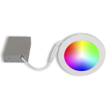 Load image into Gallery viewer, 6&quot; Smart WiFi RGB+White LED Recessed Light Fixture - BAZZ Smart Home.ca