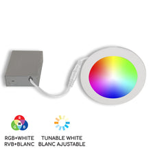 Load image into Gallery viewer, 6&quot; Smart WiFi RGB+White LED Recessed Light Fixture - BAZZ Smart Home.ca