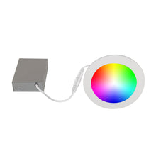 Load image into Gallery viewer, 6&quot; Smart WiFi RGB+White LED Recessed Light Fixture (12-Pack) - BAZZ Smart Home.ca