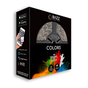 10 ft. Smart WiFi RGB LED Light Strip - BAZZ Smart Home.ca