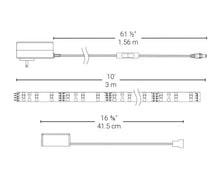 Load image into Gallery viewer, 10 ft. Smart WiFi RGB LED Light Strip - BAZZ Smart Home.ca