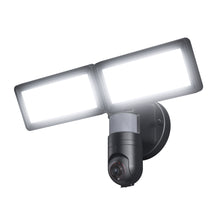Load image into Gallery viewer, WiFi Waterproof Outdoor Security Light with HD 1080p Camera, Black - BAZZ Smart Home.ca
