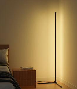 WiFi LED Corner Floor Atmosphere Lamp RGB Digital+White Version - BAZZ Smart Home.ca