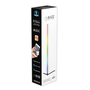 WiFi LED Corner Floor Atmosphere Lamp RGB Digital+White Version - BAZZ Smart Home.ca