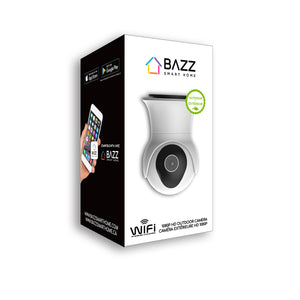Smart WiFi HD 1080p Motorized Outdoor Camera - BAZZ Smart Home.ca