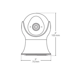 Smart WiFi Indoor/Outdoor Camera Kit - BAZZ Smart Home.ca