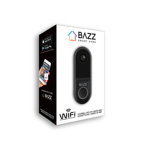 Smart WiFi Video Doorbell with HD 1080p Camera - BAZZ Smart Home.ca