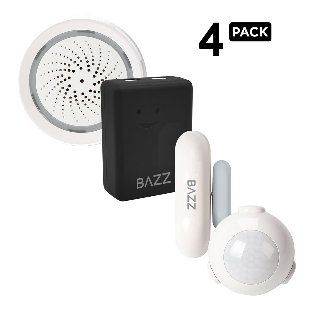 Smart WiFi Indoor Garage Security Kit - BAZZ Smart Home.ca
