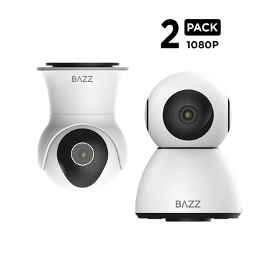 Smart WiFi Indoor/Outdoor Camera Kit - BAZZ Smart Home.ca